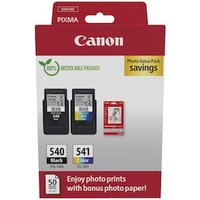 Canon 5225B013 PG-540 / CL-541 Vorteilspack Tinte Schwarz/Cyan/Magenta/Gelb + Fotopapier Vorteilspaket Canon 5225B013 PG-540 / CL-541 Vorteilspack Tinte Schwarz/Cyan/Magenta/Gelb + Fotopapier Vorteilspaket von Canon
