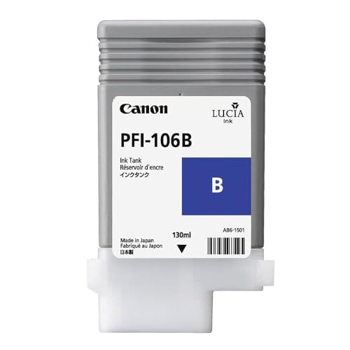 Canon 6629B001 Tintenpatrone PFI-106B, blau von Canon