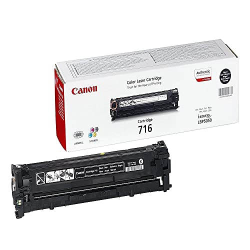 Canon 716 Bk original Toner Schwarz für ISensys Laserdrucker von Canon