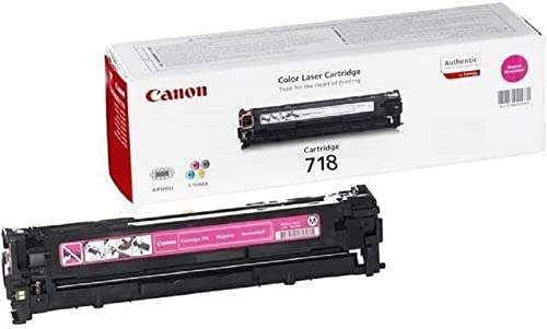 Canon 718 M original Toner Magenta für ISensys Laserdrucker von Canon