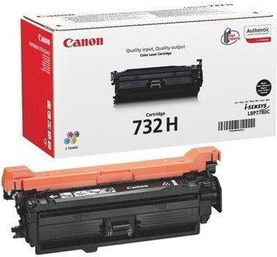 Canon 732 BK H - High Capacity - Schwarz - original - Tonerpatrone - für i-SENSYS LBP7780Cx (6264B002) von Canon