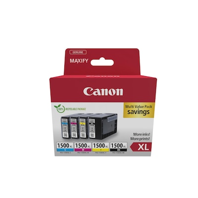 Canon 9182B010 Druckerpatrone PGI-1500XL Multipack BK/C/M/G mit hoher Reichweite Canon 9182B010 Druckerpatrone PGI-1500XL Multipack BK/C/M/G mit hoher Reichweite von Canon