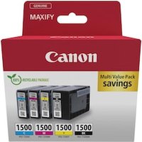 Canon 9218B006 Druckerpatrone PGI-1500 Multipack BK/C/M/G von Canon