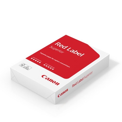 Canon 99822554 Red Label Superior Papier, A4, 500 Blatt 80g von Canon