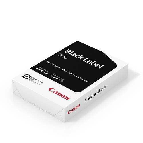 Canon Black Label Zero 99840204 Universal Druckerpapier Kopierpapier DIN A4 80 g/m² 500 Blatt Weiß von Canon