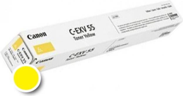Canon C-EXV 55 - Gelb - Original - Tonerpatrone - für imageRUNNER ADVANCE C256i, C356i (2185C002) von Canon