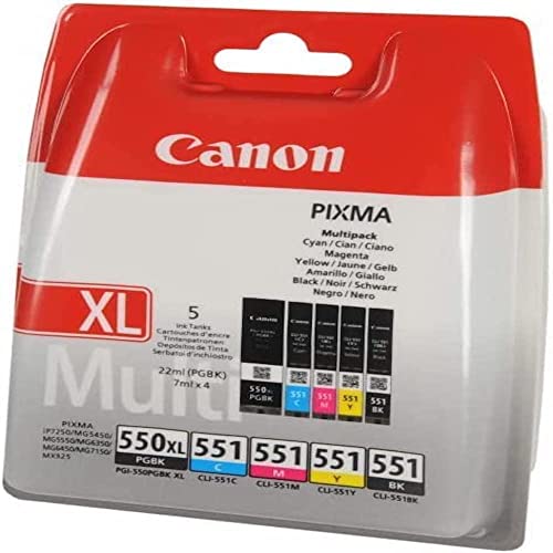 Canon CANON PG-550XL / CLI-551 Multipack Toner von Canon