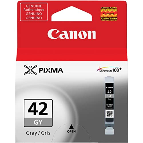Canon CLI 42 GY original Tintenpatrone Grau für Pixma Drucker PRO100 PRO100S von Canon