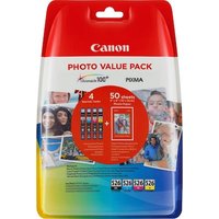 Canon CLI-526 Original Druckerpatronen Multipack (BK/C/M/Y) 4540B017 von Canon