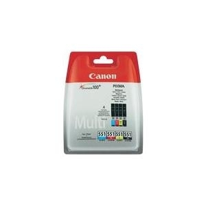 Canon CLI-551 C/M/Y/BK Multipack - 7ml - 4er-Pack - Schwarz, Gelb, Cyan, Magenta - Original - Tintenbehälter - für PIXMA iP8750, iX6850, MG5550, MG5650, MG5655, MG6450, MG6650, MG7150, MG7550, MX725, MX925 Canon CLI-551 C/M/Y/BK Multipack - 7ml - 4er-Pack - Schwarz, Gelb, Cyan, Magenta - Original - Tintenbehälter - für PIXMA iP8750, iX6850, MG5550, MG5650, MG5655, MG6450, MG6650, MG7150, MG7550, MX725, MX925 von Canon