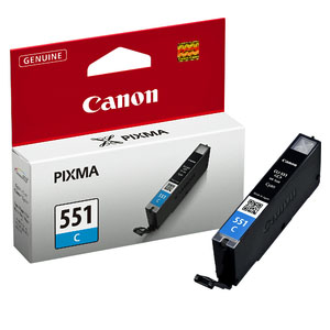 Canon CLI-551C Tinte cyan von Canon