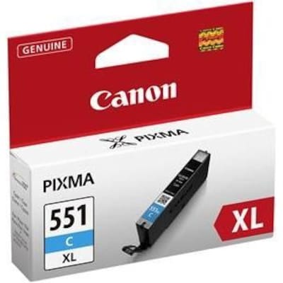 Canon CLI-551C XL Original Druckerpatrone Cyan hohe Kapazität 6444B001 von Canon