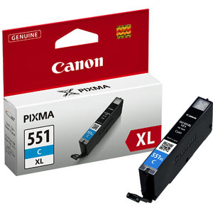 Canon CLI-551C XL Tinte cyan von Canon