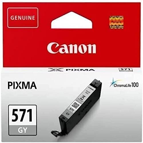 Canon CLI-571 GY Druckertinte Grau - 7 ml für PIXMA Tintenstrahldrucker ORIGINAL von Canon