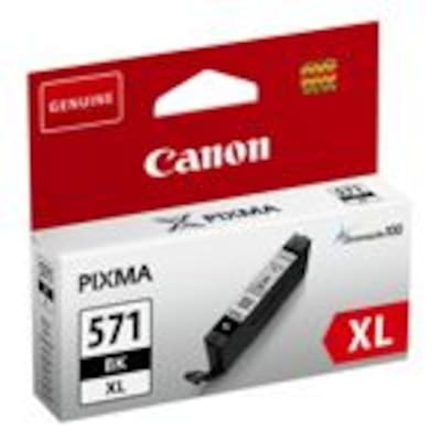 Canon CLI-571BK XL Original Druckerpatrone Schwarz hohe Kapazität 0331C001 von Canon