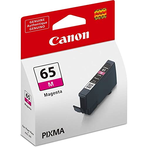 Canon CLI-65 M Tinte magenta, 12,6 ml Druckertinte für PIXMA Tintenstrahldrucker ORIGINAL von Canon