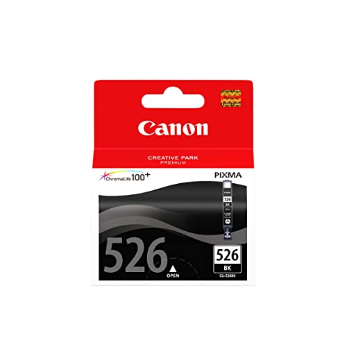 Canon CO67002 Tintenpatrone CLI-526 BK Schwarz black - 9 ml für PIXMA Drucker ORIGINAL von Canon