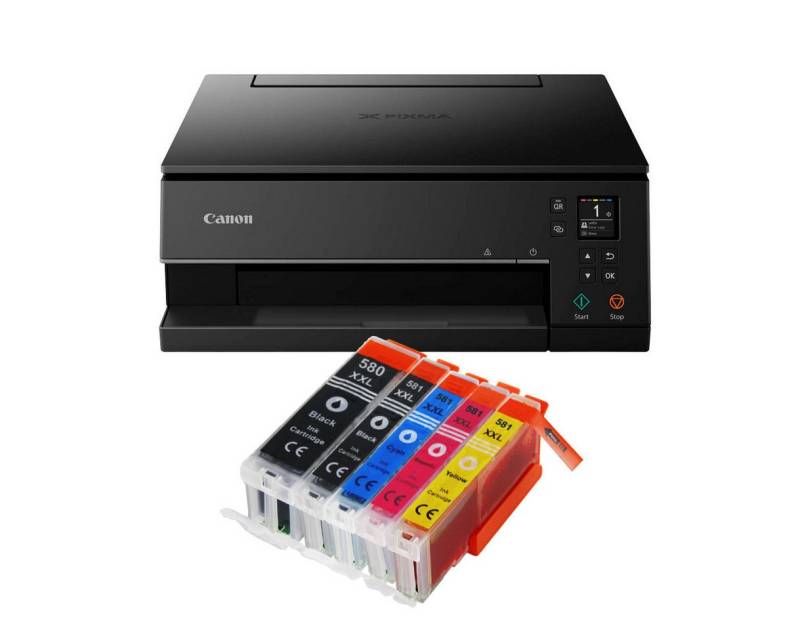 Canon Canon Pixma TS6350a Multifunktionsdrucker mit 5 XXL Patronen Multifunktionsdrucker von Canon