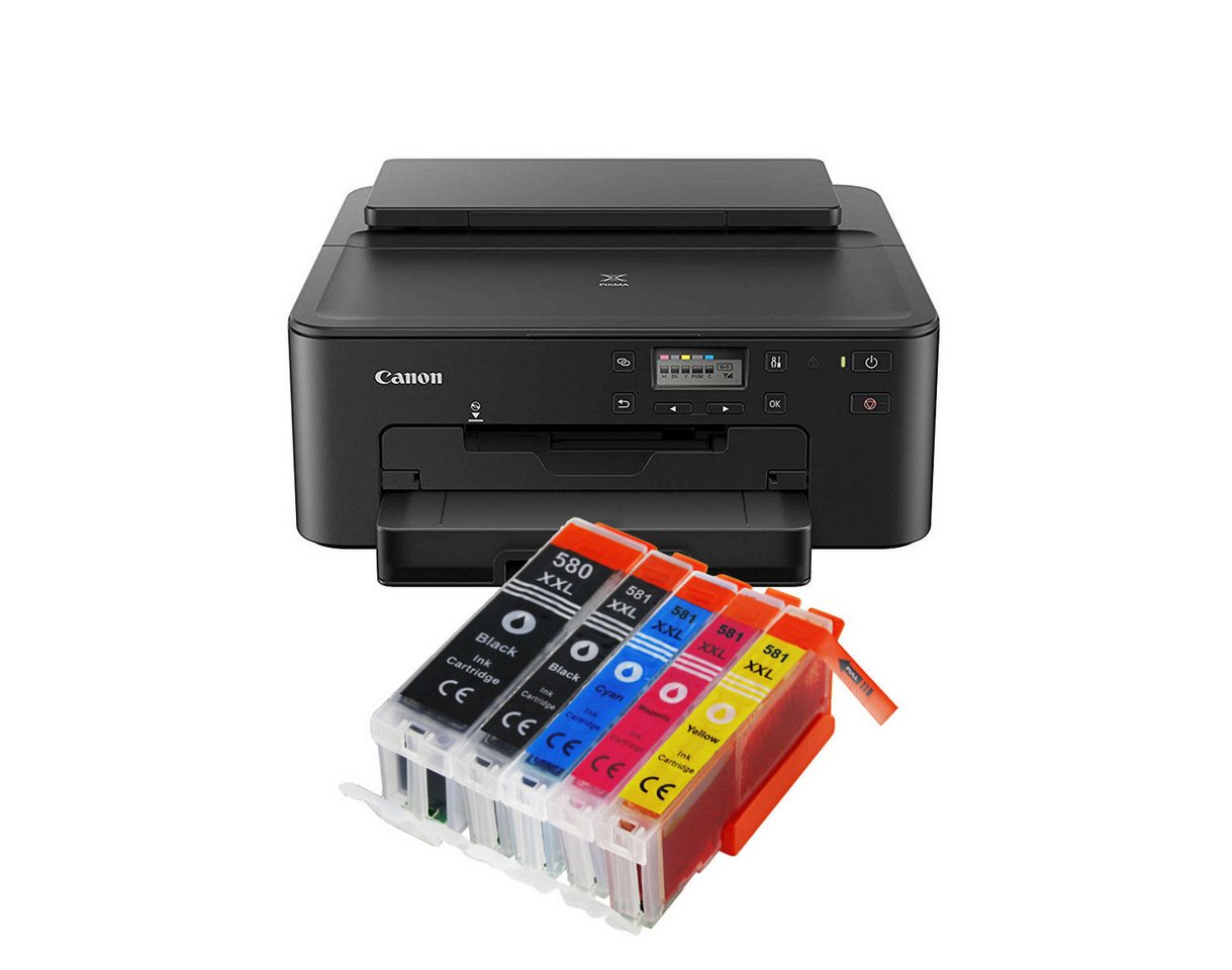 Canon Canon Pixma TS705a Tintenstrahldrucker mit 5 kompatiblen XXL Patronen Tintenstrahldrucker Canon Canon Pixma TS705a Tintenstrahldrucker mit 5 kompatiblen XXL Patronen Tintenstrahldrucker von Canon