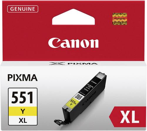 Canon Druckerpatrone CLI-551Y XL Original Gelb 6446B001 von Canon