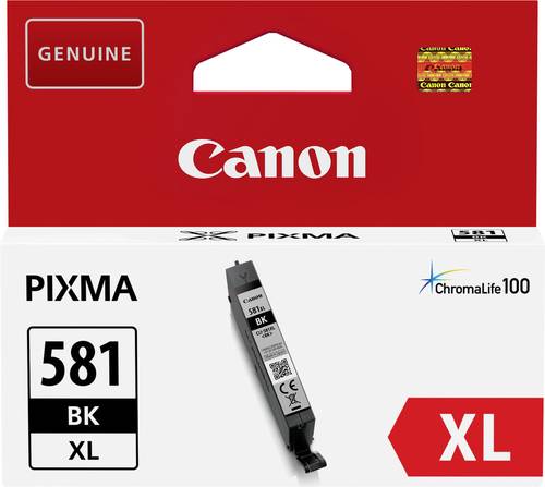Canon Druckerpatrone CLI-581BK XL Original Foto Schwarz 2052C001 von Canon