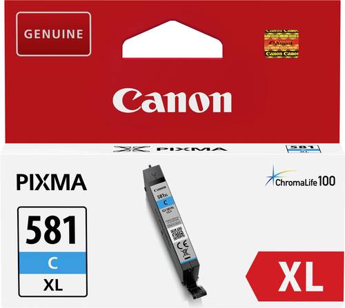 Canon Druckerpatrone CLI-581C XL Original Cyan 2049C001 von Canon