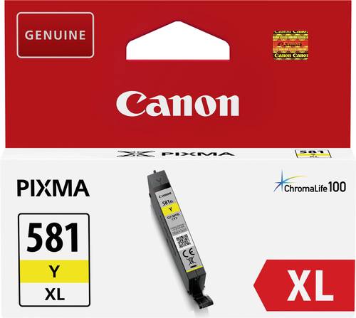 Canon Druckerpatrone CLI-581Y XL Original Gelb 2051C001 von Canon