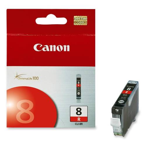 Canon Druckerpatrone CLI-8R Original Rot 0626B001 von Canon