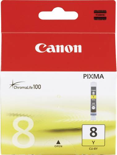 Canon Druckerpatrone CLI-8Y Original Gelb 0623B001 von Canon