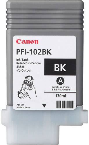 Canon Druckerpatrone PFI-102BK Original Schwarz 0895B001 Canon Druckerpatrone PFI-102BK Original Schwarz 0895B001 von Canon
