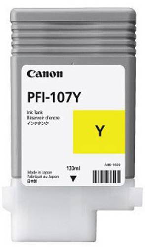 Canon Druckerpatrone PFI-107Y Original Gelb 6708B001 von Canon