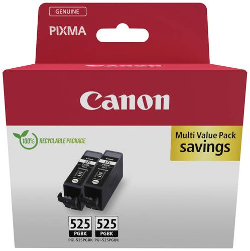 Canon Druckerpatrone PGI-525PGBK Twin Pack Original 2er-Pack Schwarz 4529B017 Canon Druckerpatrone PGI-525PGBK Twin Pack Original 2er-Pack Schwarz 4529B017 von Canon