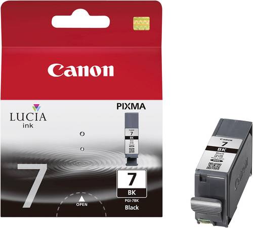 Canon Druckerpatrone PGI-7BK Original Schwarz 2444B001 von Canon