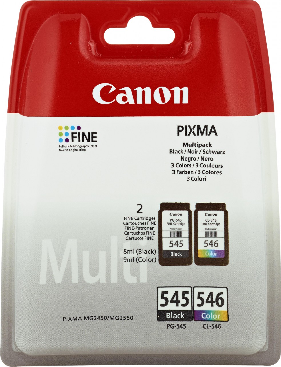 Canon Druckkopf Kombipack PG-545/CL-546 schwarz/color Canon Druckkopf Kombipack PG-545/CL-546 schwarz/color von Canon