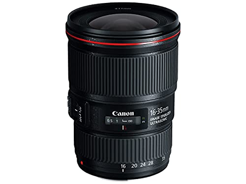 Canon EF 16-35mm F4L is USM EF Objektiv (77mm Filtergewinde) schwarz von Canon