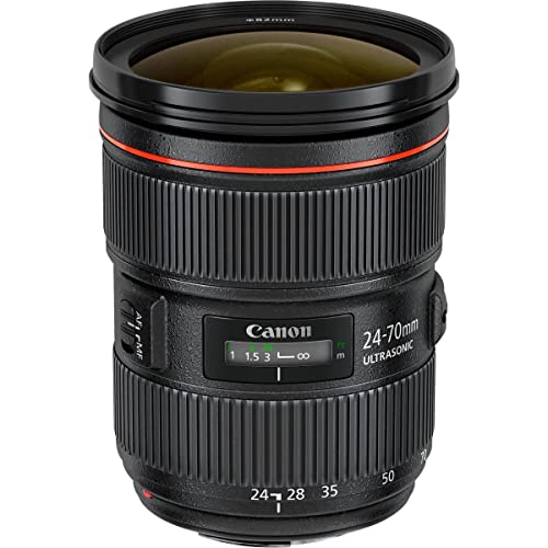 Canon EF 24–70 mm f/2.8L II USM Standard-Zoomobjektiv, 5175B002, schwarz von Canon