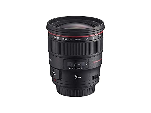 Canon EF 24mm F1.4 L II USM Objektiv (77mm Filtergewinde) schwarz von Canon