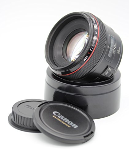 Canon EF 50mm F1.2L USM Objektiv (72mm Filtergewinde) schwarz von Canon