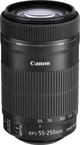 Canon EF-S 55-250mm IS STM 8546B005AA Tele-Objektiv f/4 - 5.6 55 - 250mm von Canon