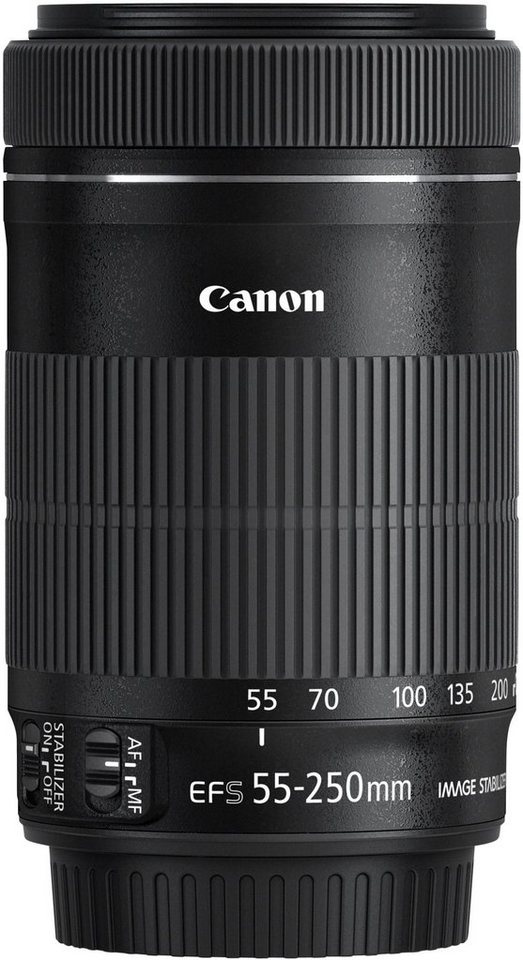 Canon EF-S 55-250mm f/4-5.6 IS STM Zoomobjektiv, (Passend für Canon EOS EF-S System Kameras (z.B. EOS 250D) von Canon