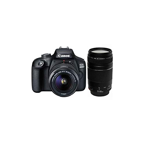 Canon EOS 4000D Kit + EF-S 18-55 DC III + 75-300 DC, 3011C010 Canon EOS 4000D Kit + EF-S 18-55 DC III + 75-300 DC, 3011C010 von Canon