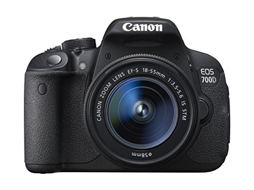 Canon EOS 700D SLR Camera Black 18-55mm IS STM 18MP 3.0Touch LCD FHD (Generalüberholt) von Canon