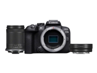 Canon EOS R10 + RF-S 18-150mm F3.5-6.3 IS STM + EF- R, 24,2 MP, 6000 x 4000 Pixel, CMOS, 4K Ultra HD, Touchscreen, Schwarz von Canon