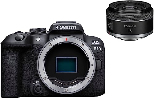 Canon EOS R10 Body + Canon Objektiv RF 16mm F2.8 STM von Canon