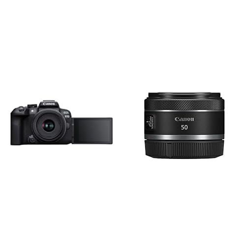 Canon EOS R10 Systemkamera + RF-S 18-45mm F4.5-6.3 is STM Zoomobjektiv & RF 50mm F1.8 STM Objektiv | Kompakt und leicht, hohe Lichtstärke von 1:1,8 Canon EOS R10 Systemkamera + RF-S 18-45mm F4.5-6.3 is STM Zoomobjektiv & RF 50mm F1.8 STM Objektiv | Kompakt und leicht, hohe Lichtstärke von 1:1,8 von Canon