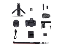 Canon EOS R50 Systemkamera + 18-45 mm Objektiv Vlogger Kit von Canon