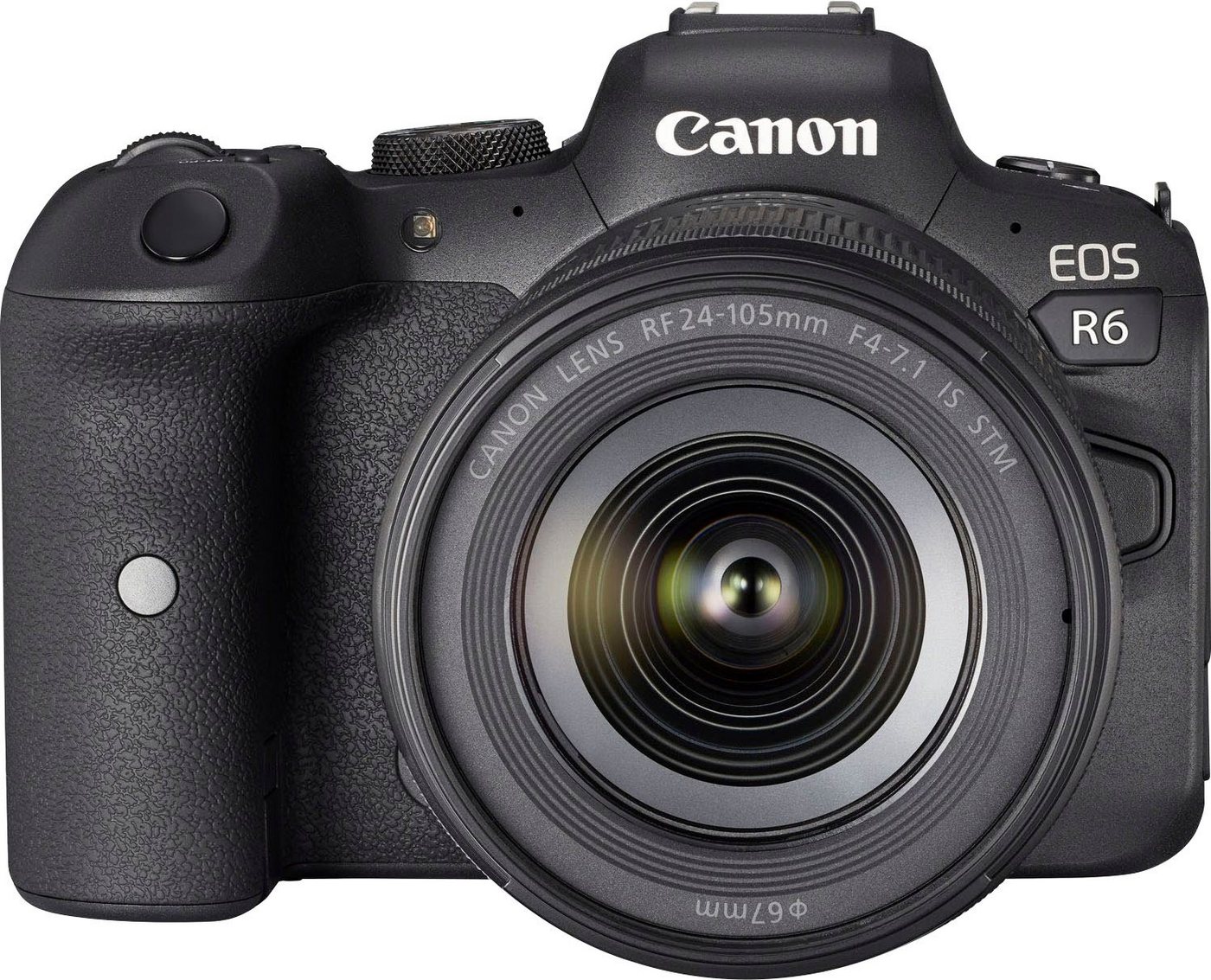 Canon EOS R6 Gehäuse + RF 24-105mm F4-7.1 IS STM Systemkamera (RF 24-105mm F4-7.1 IS STM, 20,1 MP, Bluetooth, WLAN (WiFi) von Canon