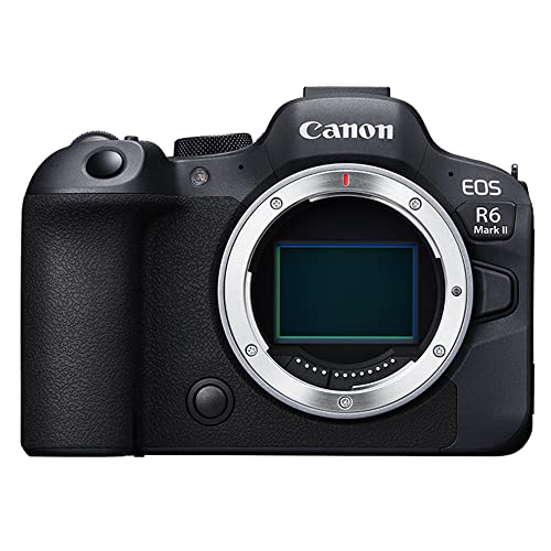 Canon EOS R6 Mark II Systemkamera - Spiegellose Vollformat Kamera (Hybridkamera mit intelligentem Autofokus und Motiverkennung, 4k Videokamera, 40 Bilder pro Sekunde, WIFI, Bluetooth, KI-Steuerung) von Canon