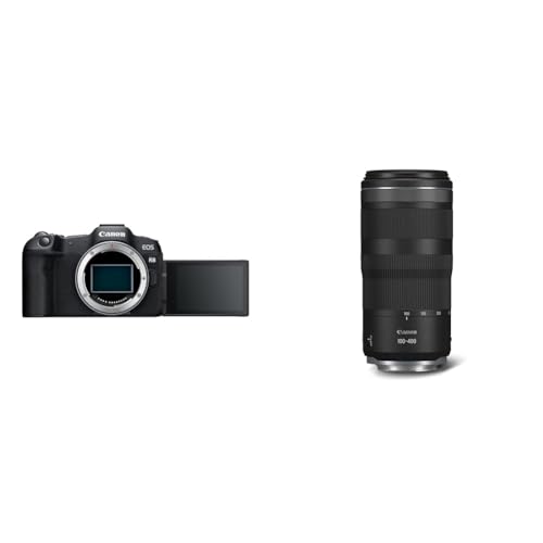 Canon EOS R8 + RF 100-400mm F5.6-8 IS USM - Digitalkamera - Schwarz von Canon