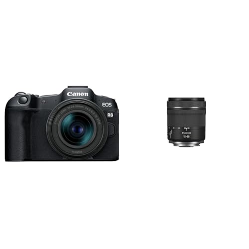 Canon EOS R8 Kit mit RF 24-50mm Objektiv + Objektiv RF 15-30mm F4.5-6.3 IS STM Canon EOS R8 Kit mit RF 24-50mm Objektiv + Objektiv RF 15-30mm F4.5-6.3 IS STM von Canon